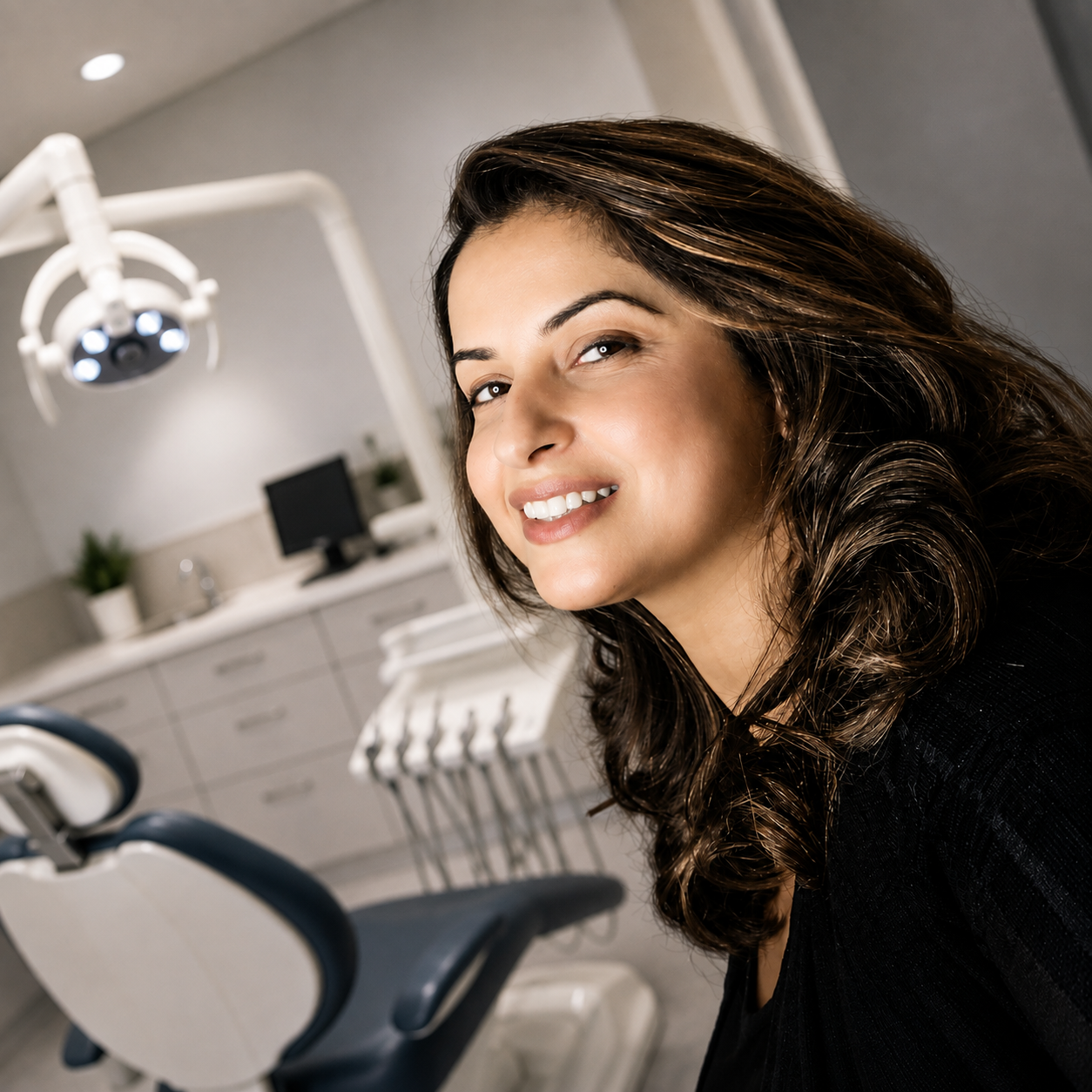 Portrait of Dr. Nilofer M Currawalla, orthodontist